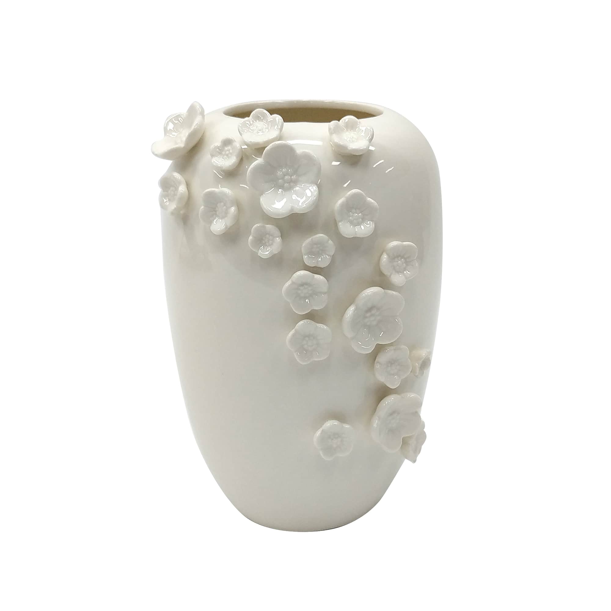 8.5" Flower Ceramic Vase by Ashland®